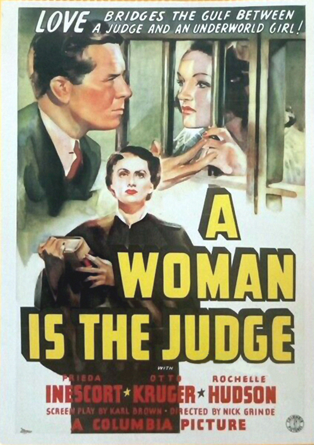 WOMAN IS THE JUDGE